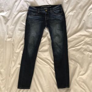 American Eagle size 4short women’s dark jeggings